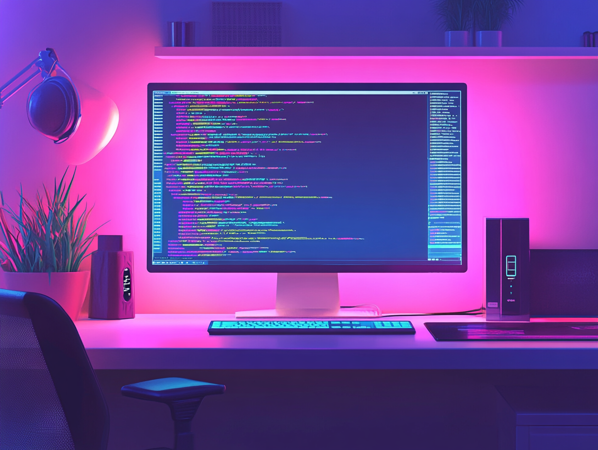 a confused dev looking at a computer screen